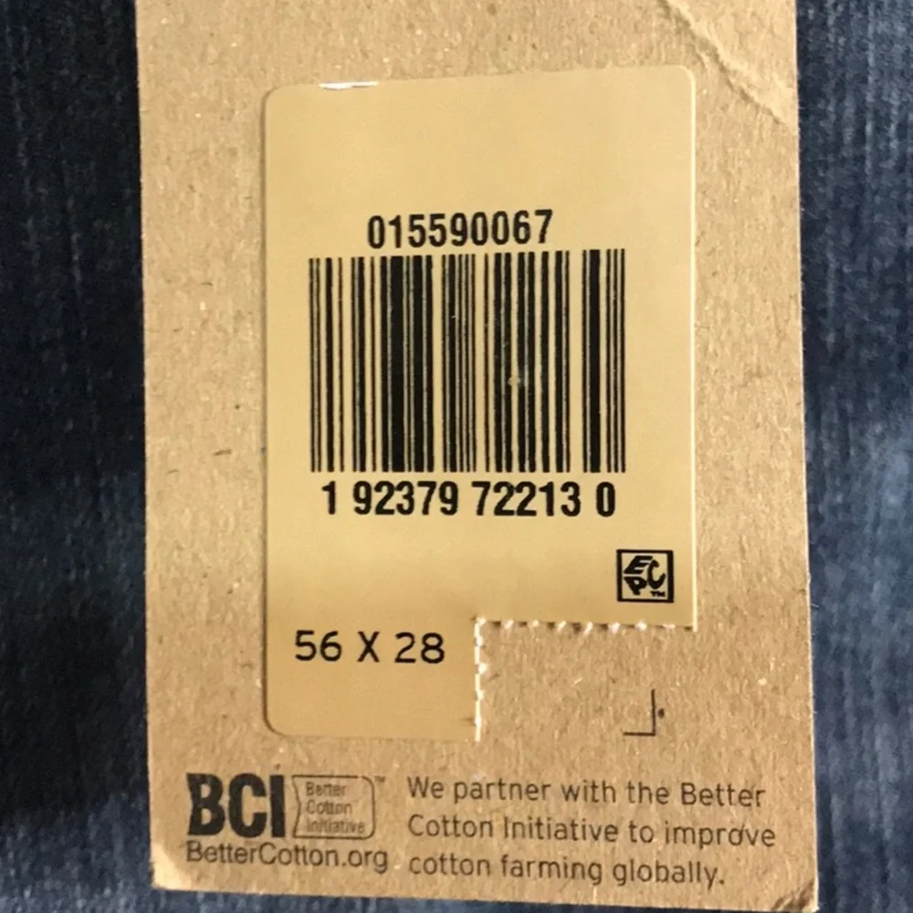 NWT Levi’s jeans 559 relaxed big W 56 x L 28